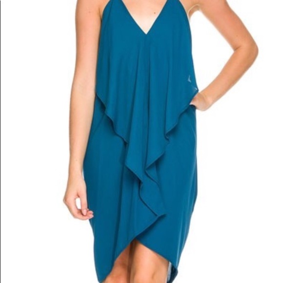 Solid Red or ALL COLORS ruffle TUNIC GLEEM DRESS - Picture 6 of 8